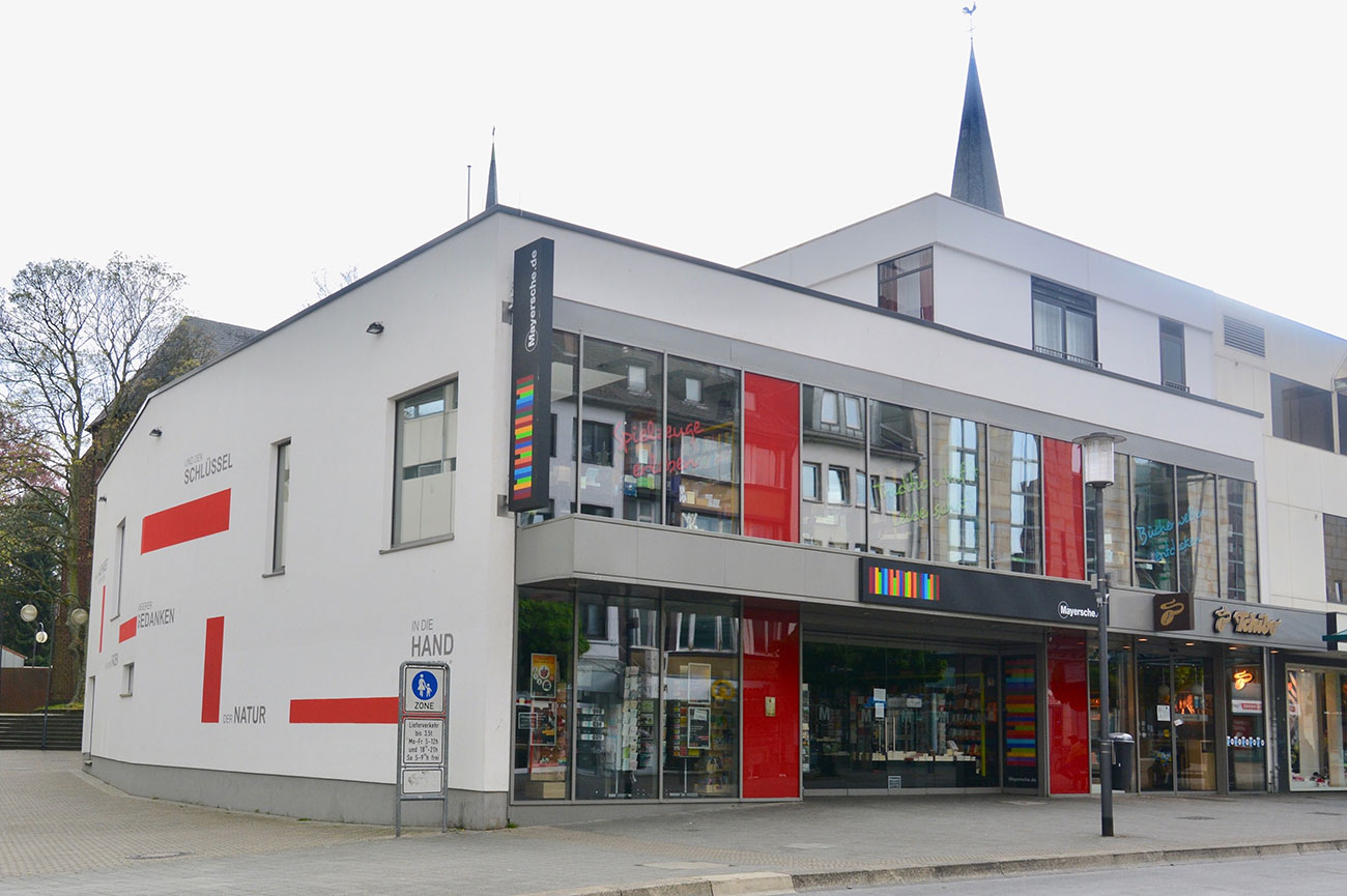 Projektentwicklung von Buchhandlung und Koffeeshop in Rheydt